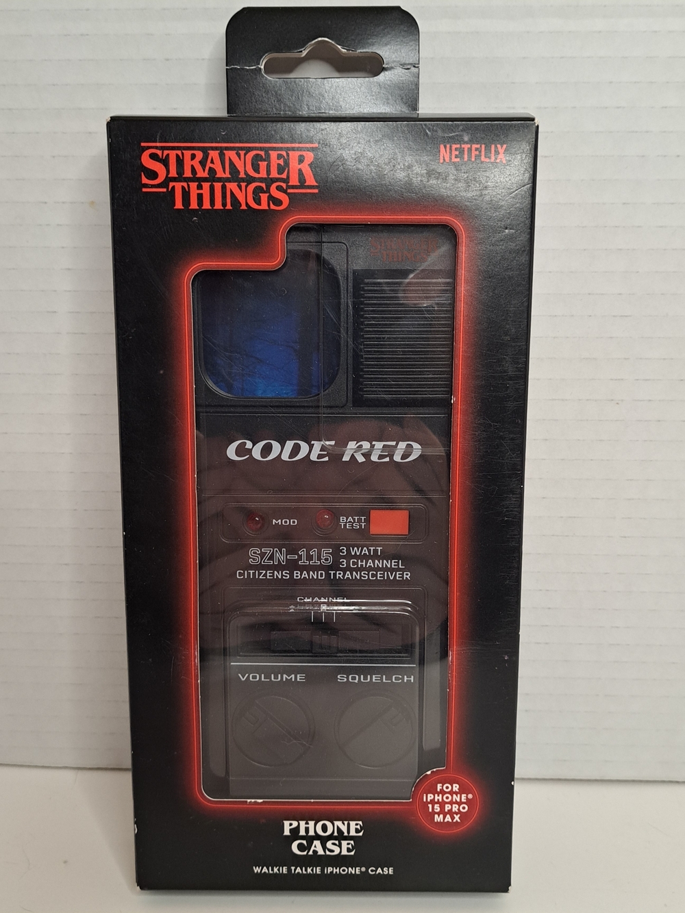 Stranger Things - Walkie-Talkie Phone Case For Apple iPhone 15 Pro Max